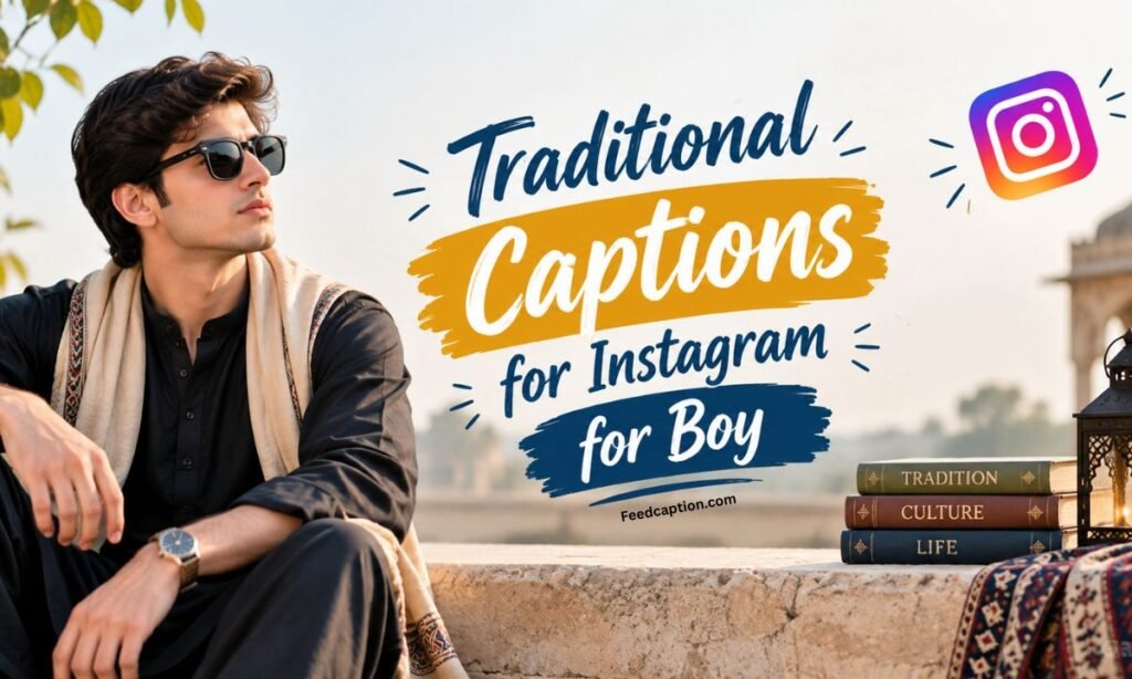 Traditional Captions for Instagram for Boy