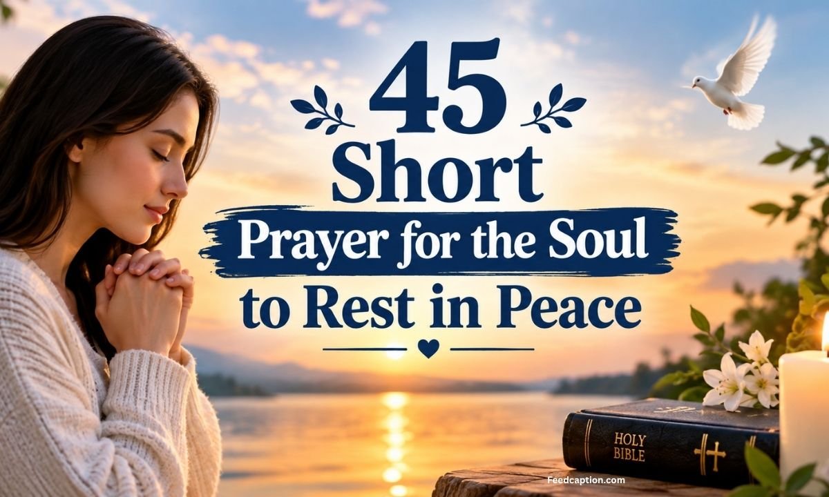 45 Short Prayer for the Soul to Rest in Peace