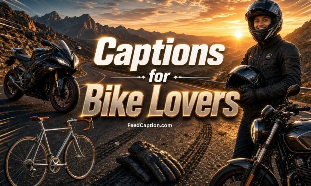 Captions for Bike Lovers