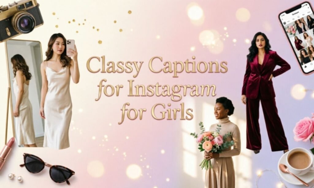 Classy Captions for Instagram for Girls
