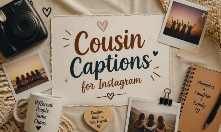 Cousin Captions for Instagram