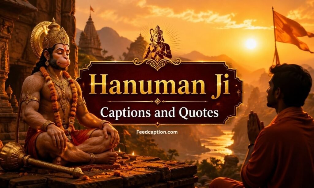 Hanuman Ji Captions and Quotes