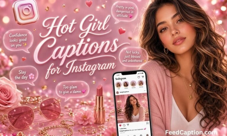 Hot Girl Captions for Instagram