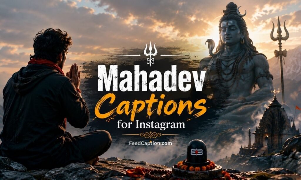 Mahadev Captions for Instagram