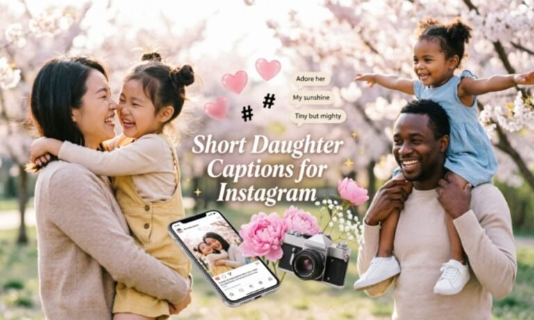 Short Daughter Captions for Instagram