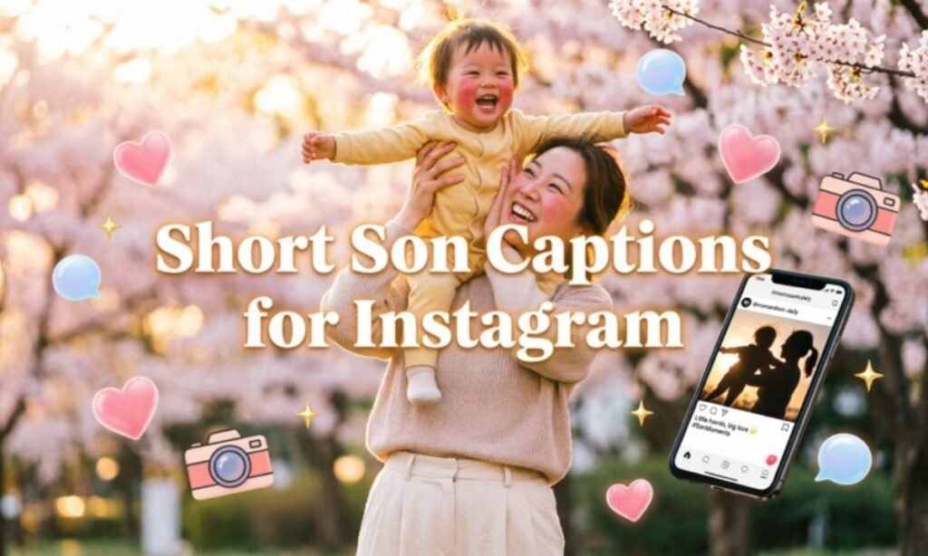 Short Son Captions for Instagram