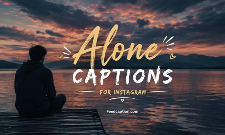 Alone Captions for Instagram