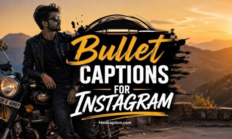Bullet Captions for Instagram