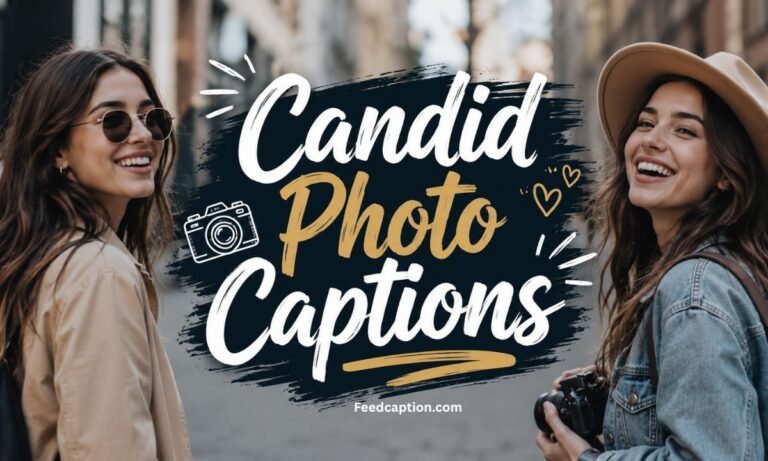 Candid Photo Captions