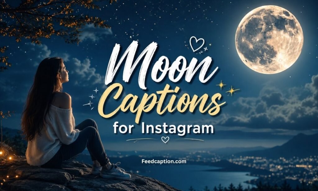 Moon Captions for Instagram