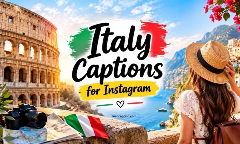 Italy Captions for Instagram