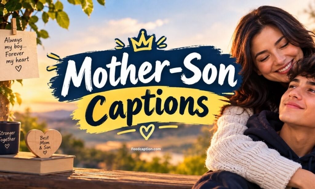 Mother-Son Captions